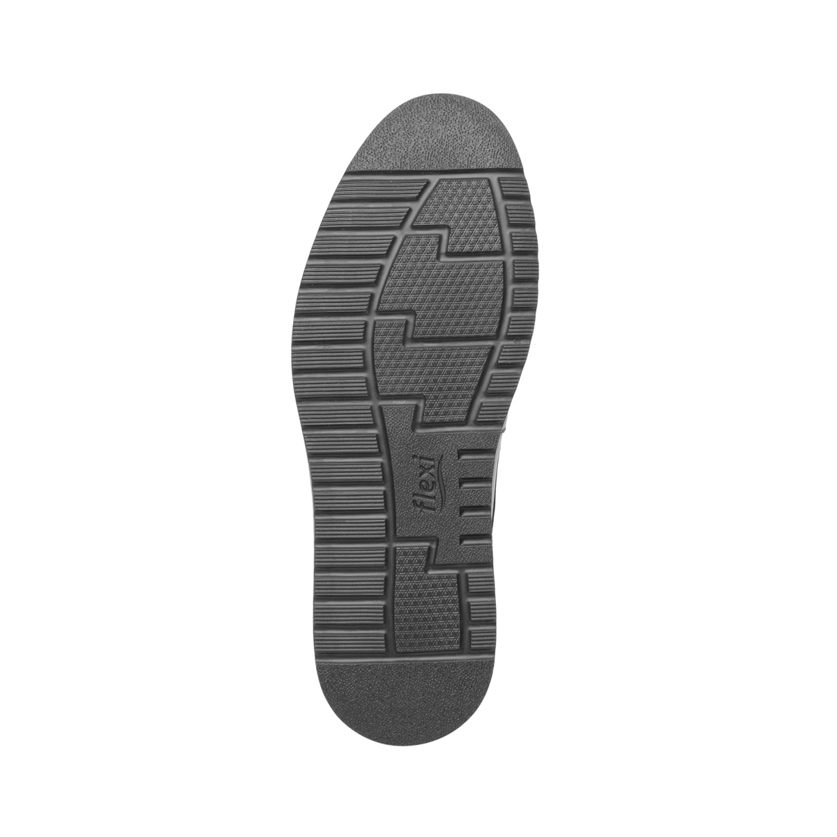 Zapato Casual Urbano Flexi Con Suela Bicolor Para Hombre - Estilo 402301 Negro