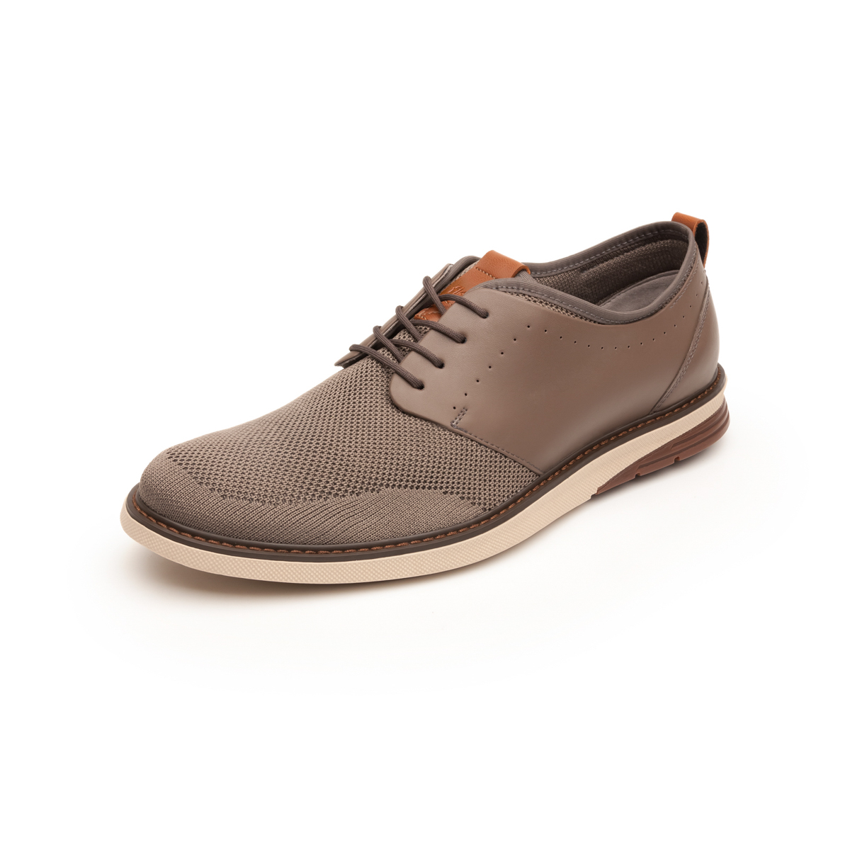 Zapato Casual Urbano Flexi De Tejido Para Hombre - Estilo 402403 Taupe