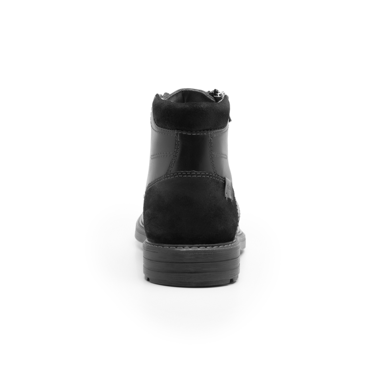 Botin Utilitario Flexi para Hombre con Agujetas Estilo 402506 Negro