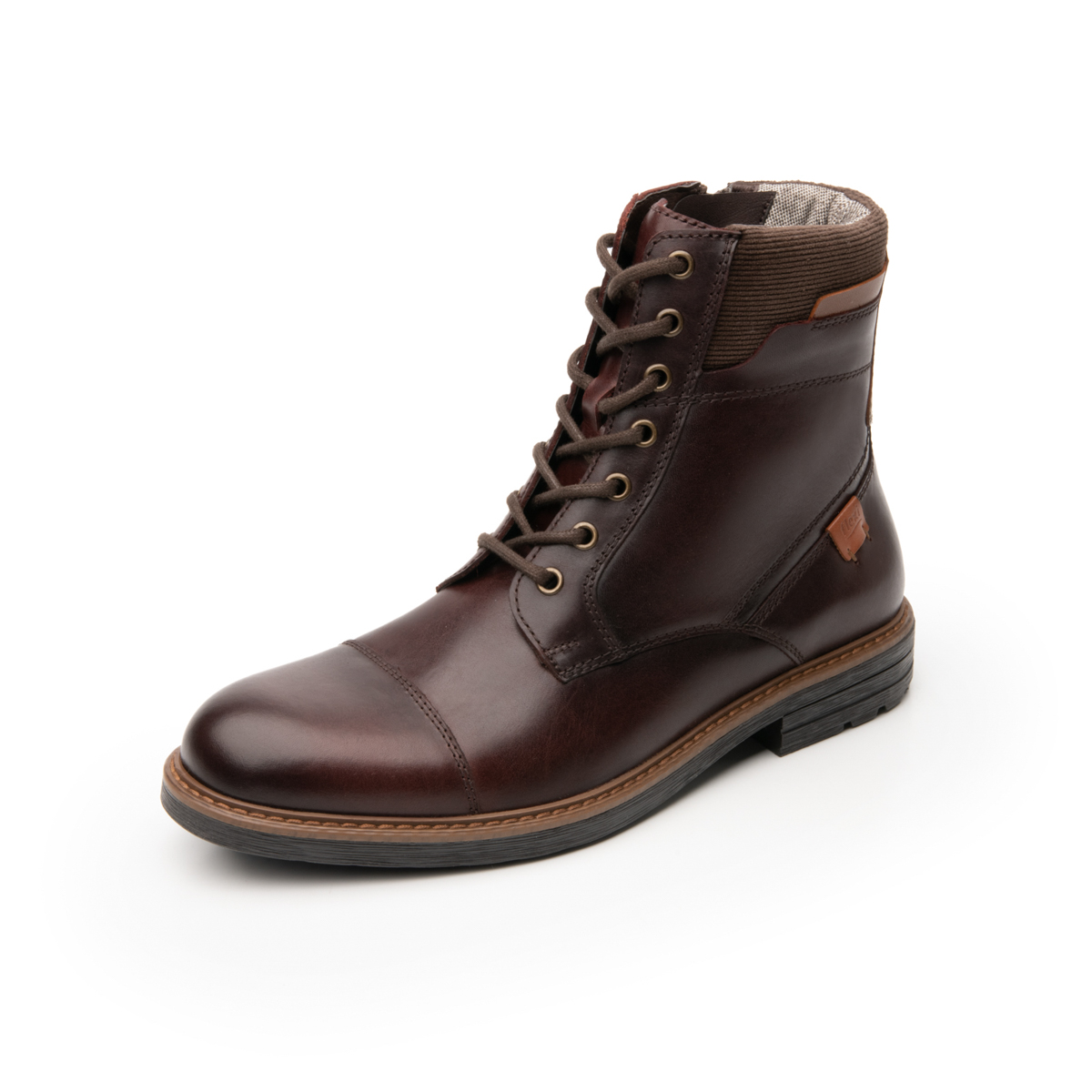 Bota Utilitaria Flexi para Hombre con Agujetas Estilo 402508 Oporto