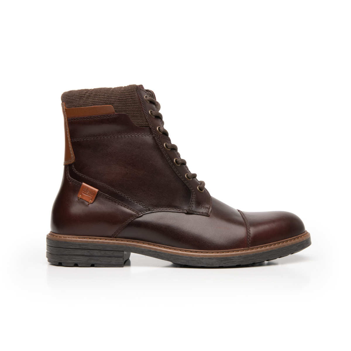 Bota Utilitaria Flexi para Hombre con Agujetas Estilo 402508 Oporto