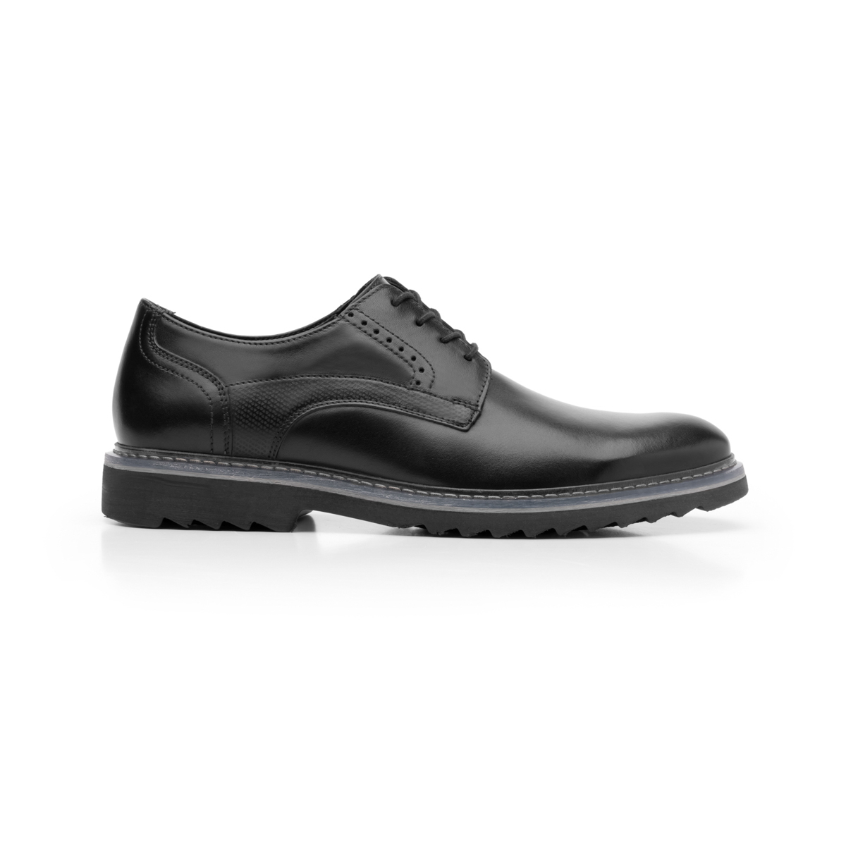 Zapato Casual Urbano Flexi Con Suela Tricolor Para Hombre - Estilo 402701 Negro