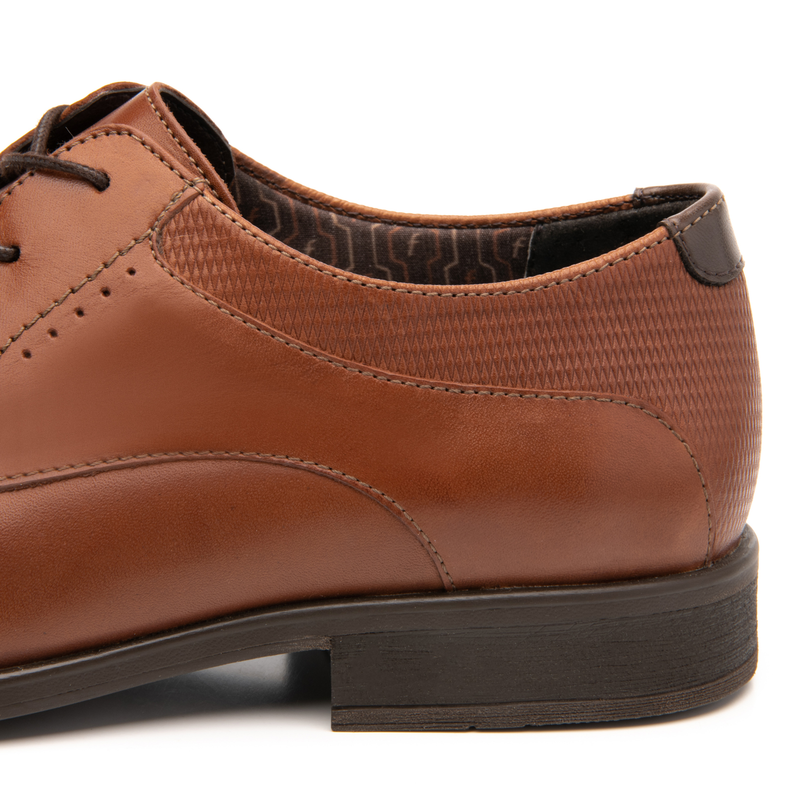 Zapato De Vestir Urbano Flexi Con Puntera Ovalada Para Hombre - Estilo 403301 Café