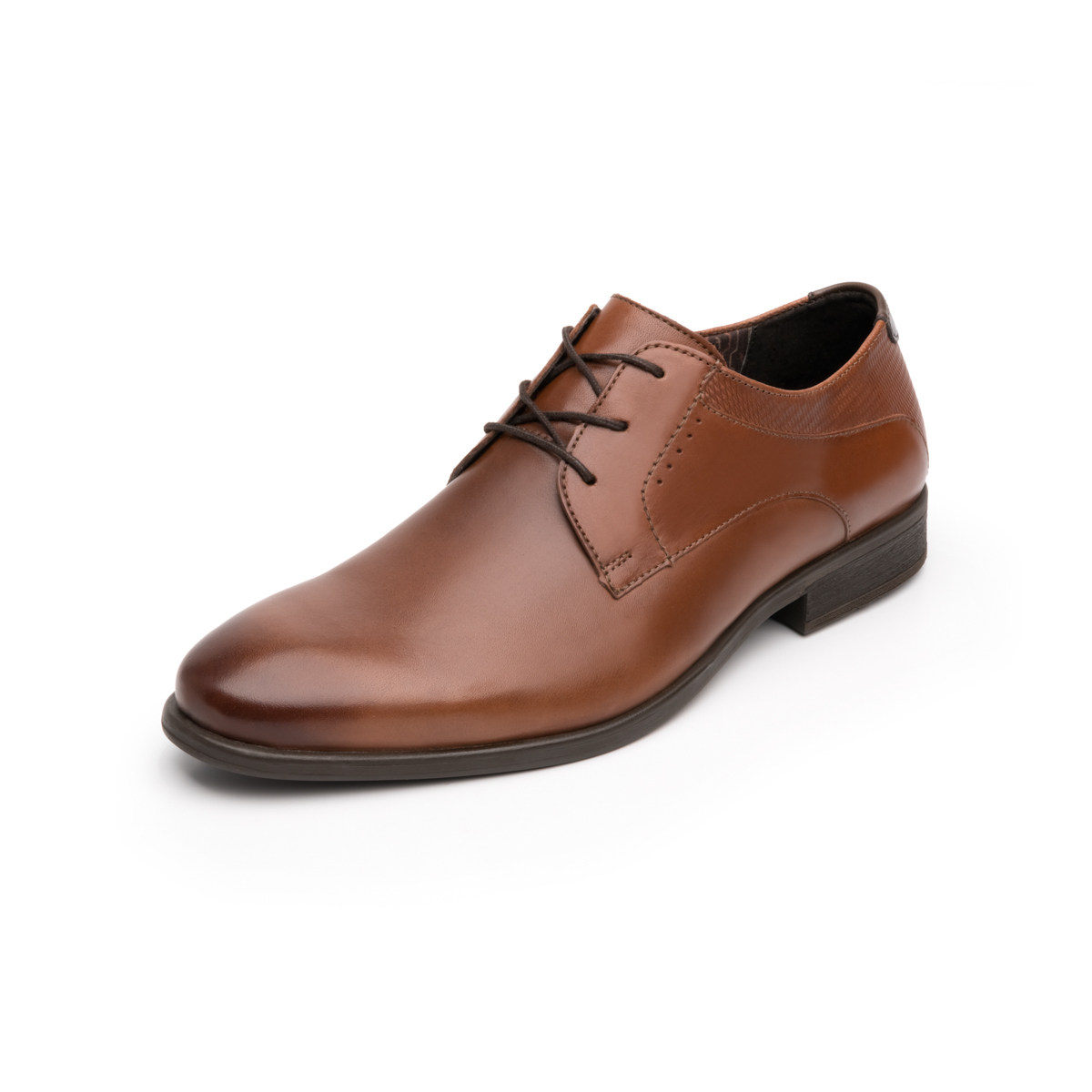Zapato De Vestir Urbano Flexi Con Puntera Ovalada Para Hombre - Estilo 403301 Café