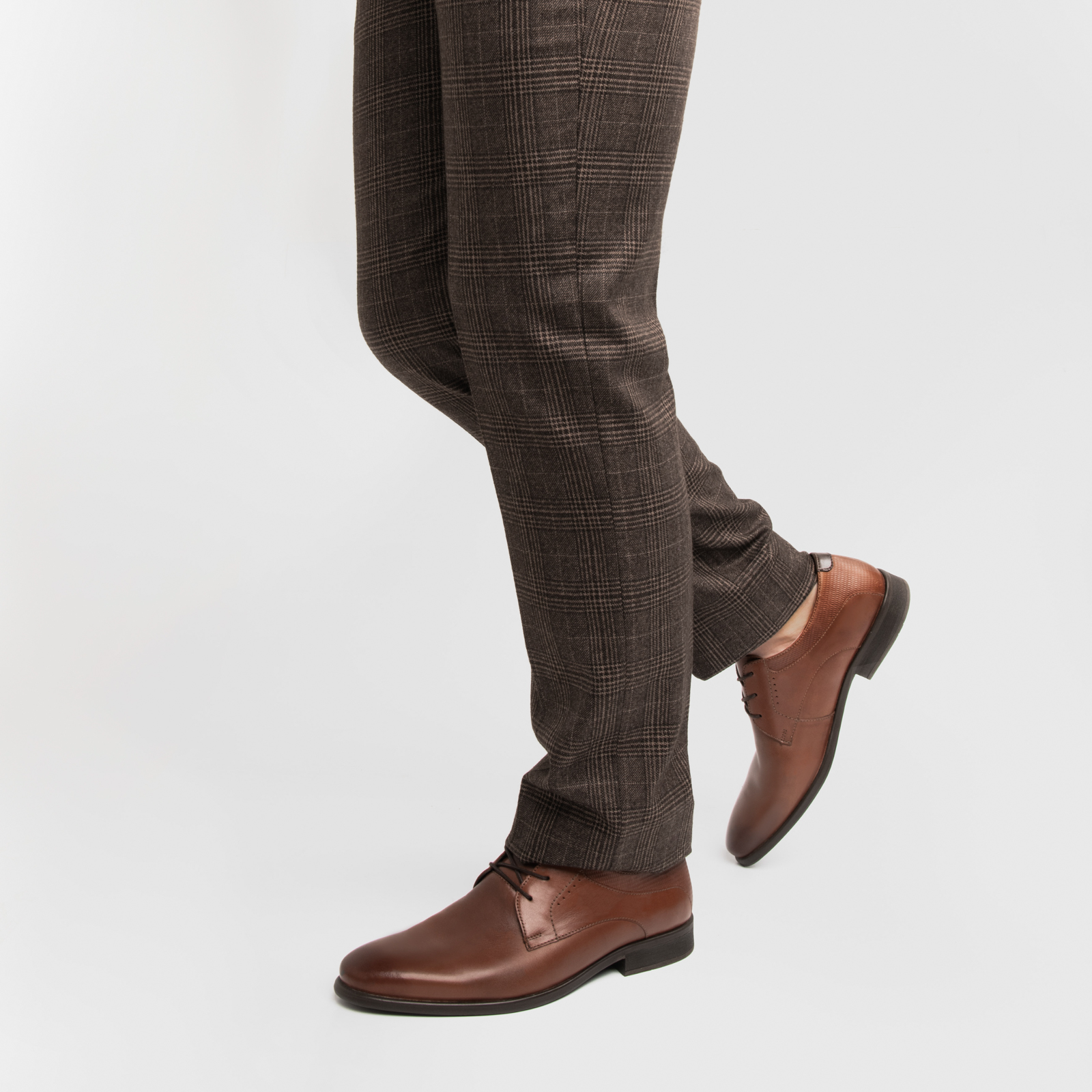 Zapato De Vestir Urbano Flexi Con Puntera Ovalada Para Hombre - Estilo 403301 Café