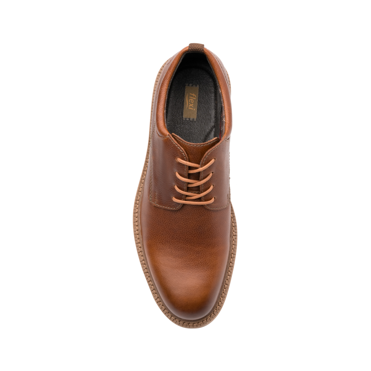 Zapato Casual Trendy Flexi Con Suela De Crepé Para Hombre - Estilo 403501 Tan