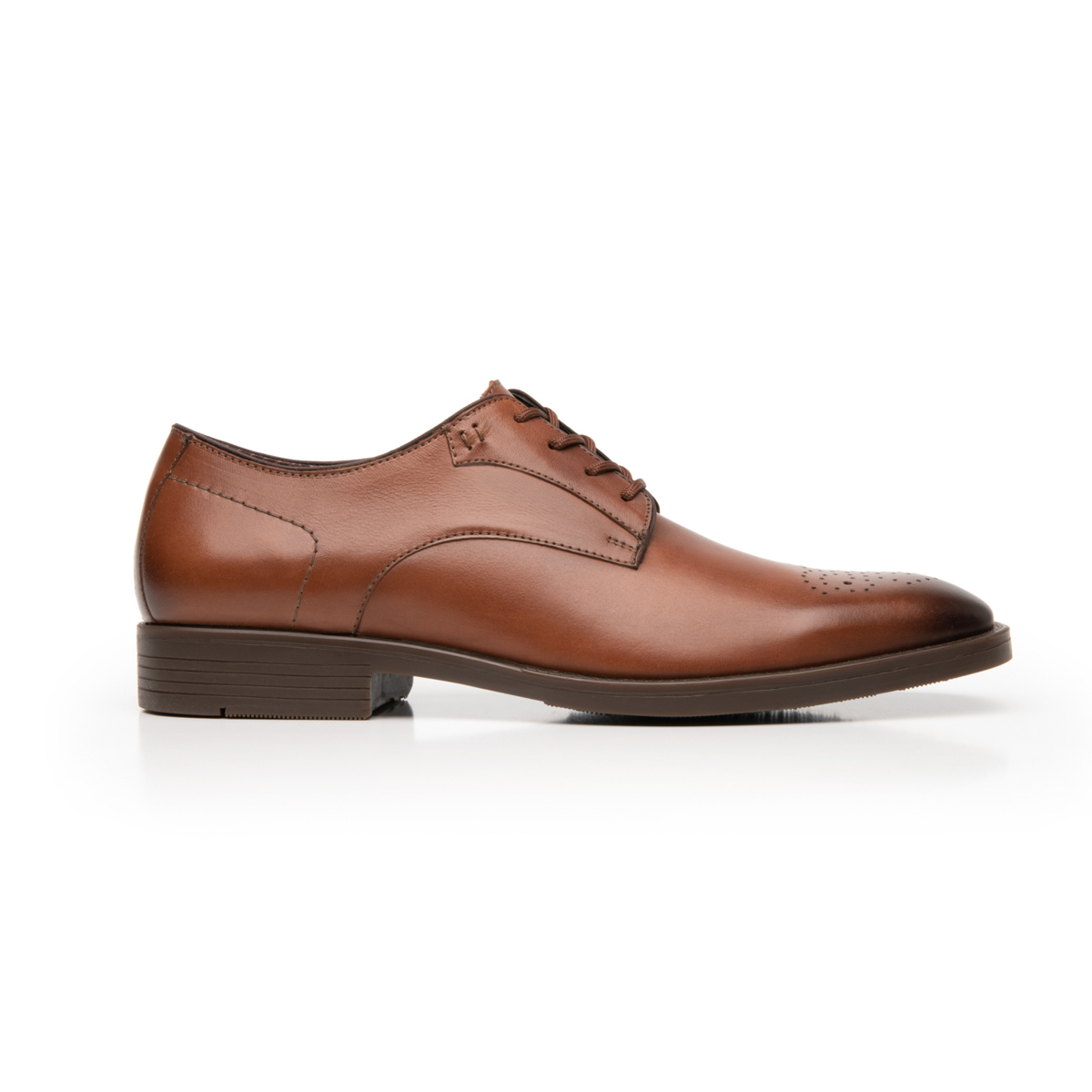 Zapato Bostoniano Flexi para Hombre con Agujetas Estilo 405801 Tan