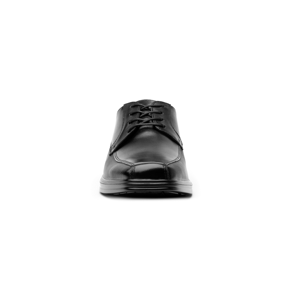 Derby Floreta Liso Flexi para Hombre con Walking Soft Estilo 406402 Negro