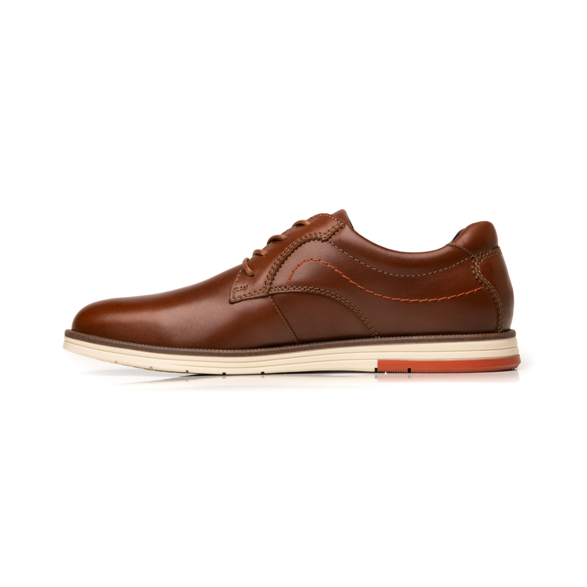 Derby Suela Bicolor Flexi para Hombre Estilo 406701 Tan