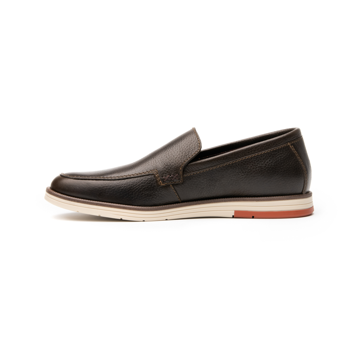 Loafer Piel Grasa Flexi para Hombre Estilo 406703 Chocolate