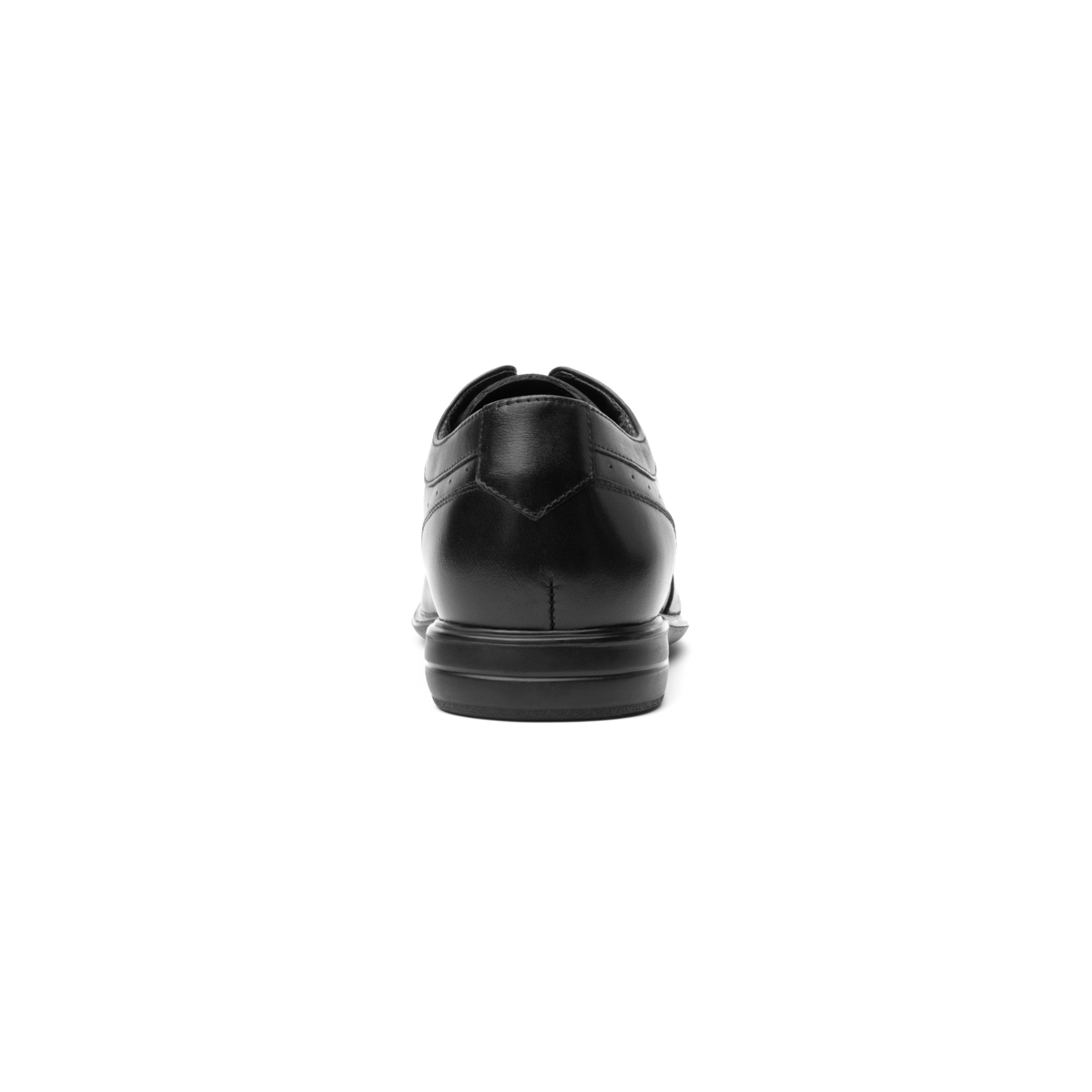 Derby Floreta Liso Flexi para Hombre Estilo 407202 Negro