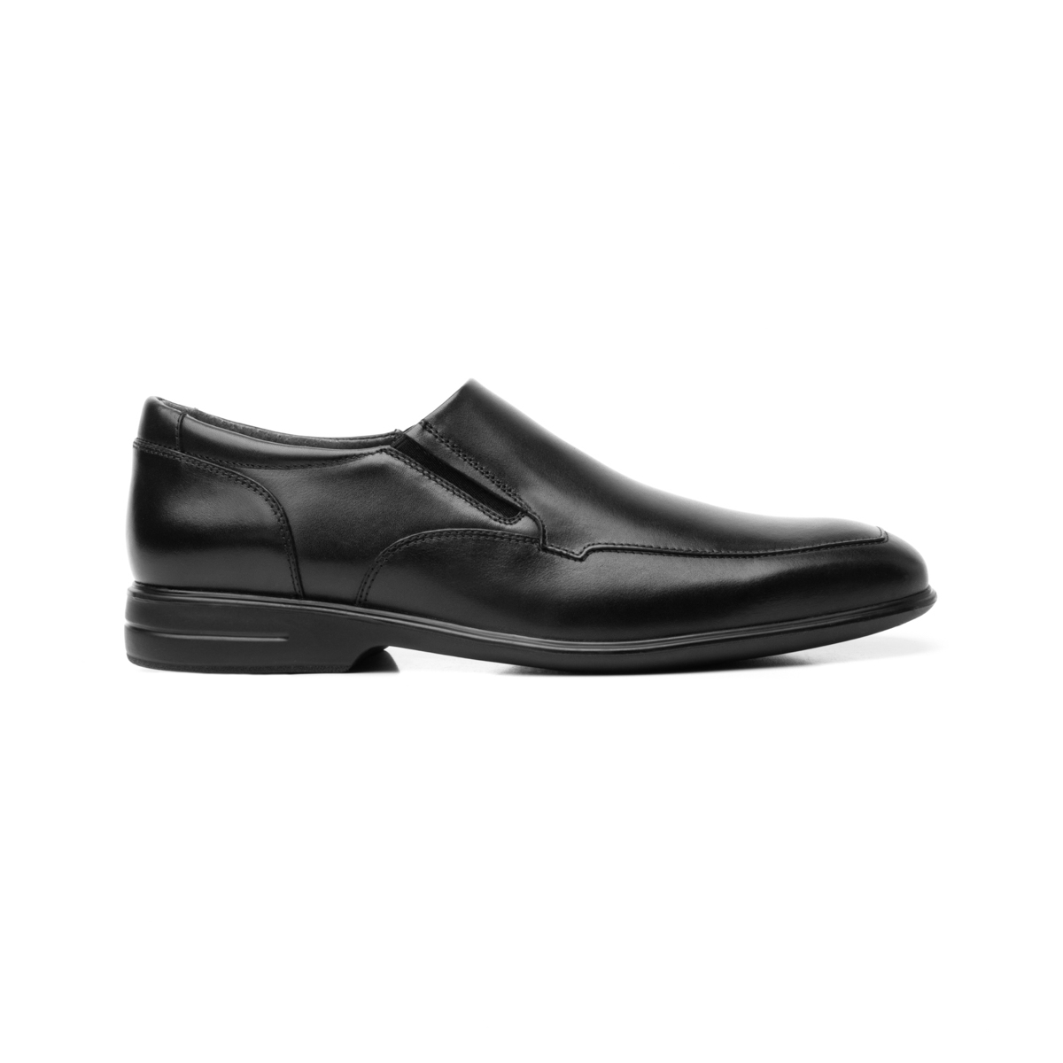 Loafer Básico Liso Flexi para Hombre Estilo 407203 Negro