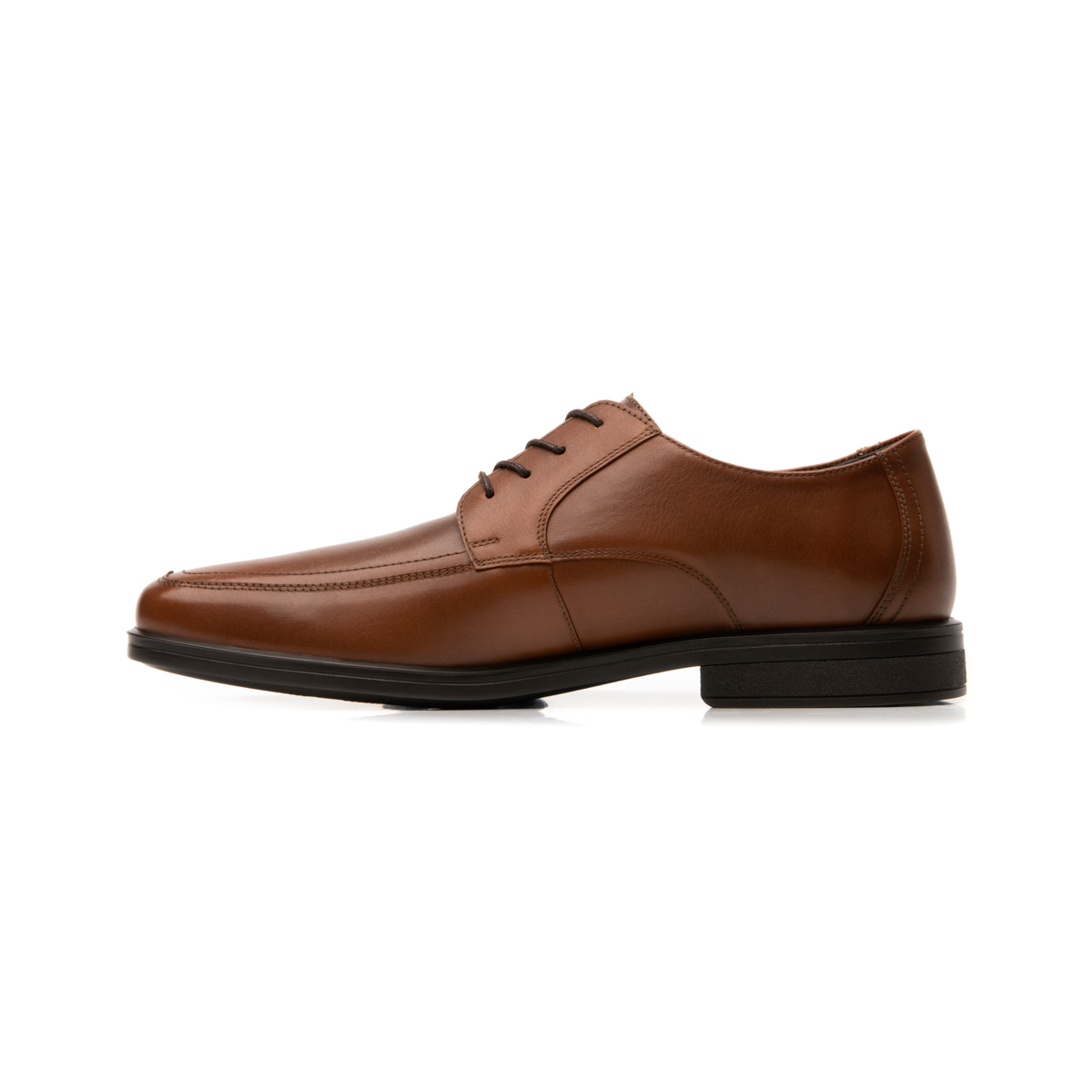 Derby Floreta Liso Flexi para Hombre Estilo 407802 Tan