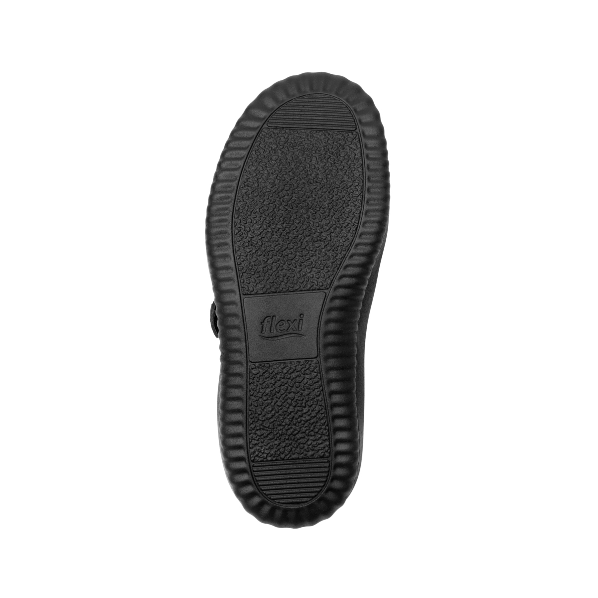 Mule Piel Suave Flexi para Hombre Estilo 408001 Negro