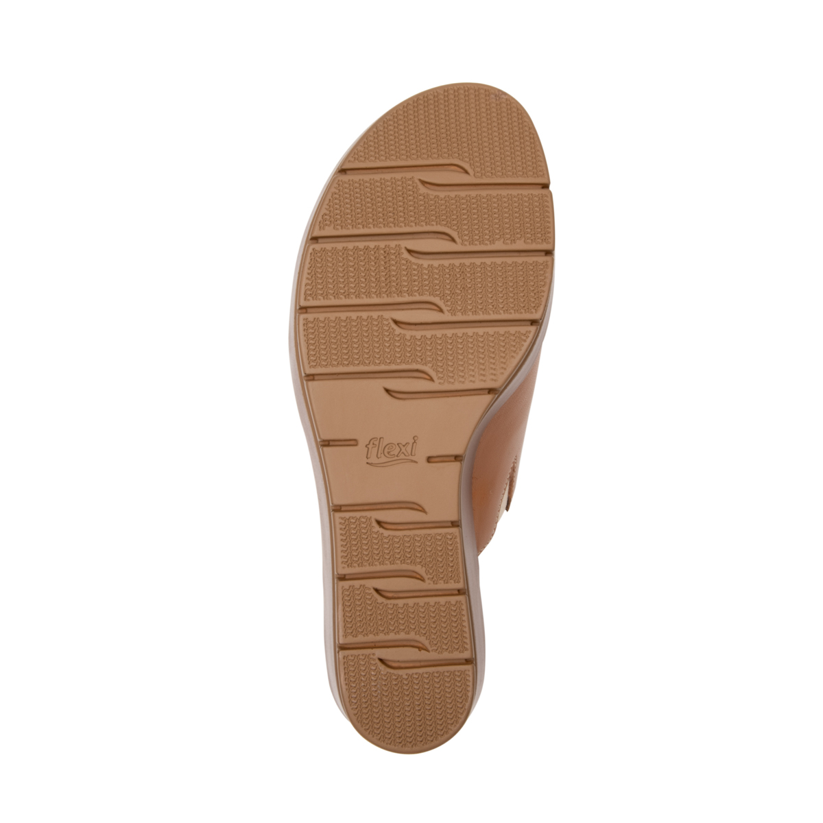 Sandalia Con Plataforma Flexi para Mujer Estilo 44509 Arena