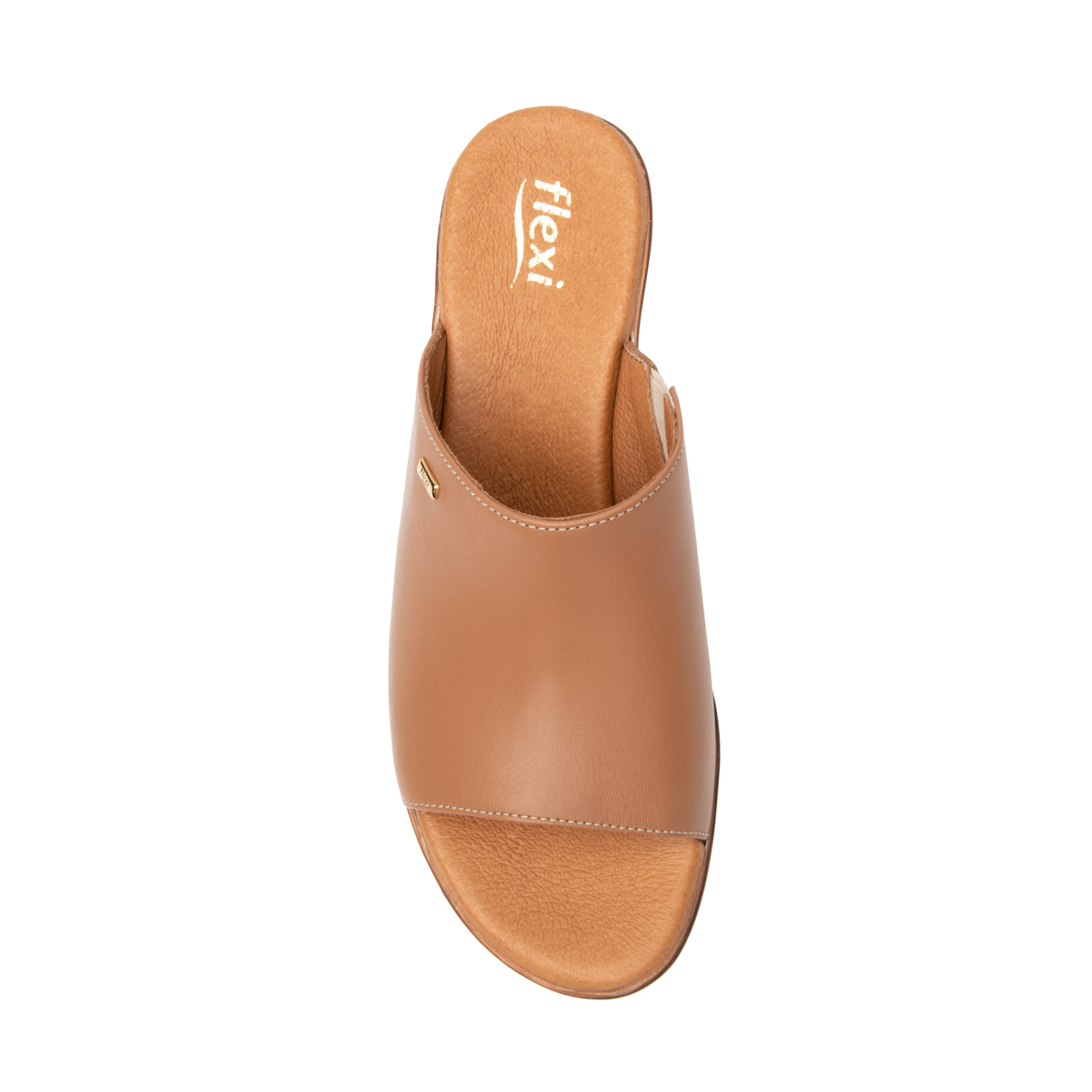 Sandalia Con Plataforma Flexi para Mujer Estilo 44509 Arena