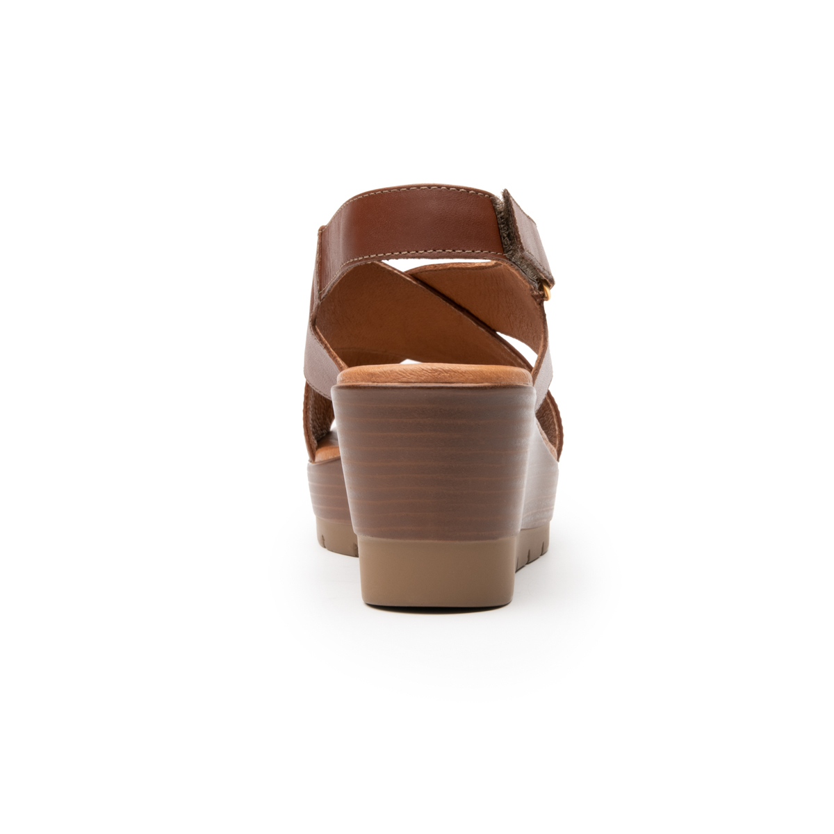Sandalia Con Plataforma Flexi para Mujer Estilo 44522 Café