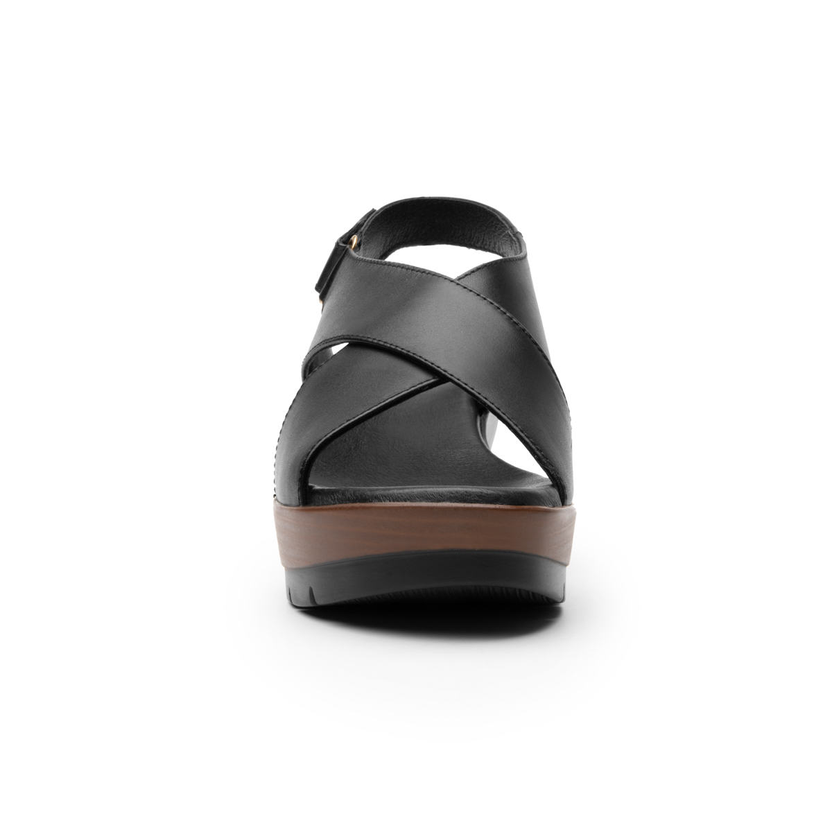 Sandalia Con Plataforma Flexi para Mujer Estilo 44522 Negro