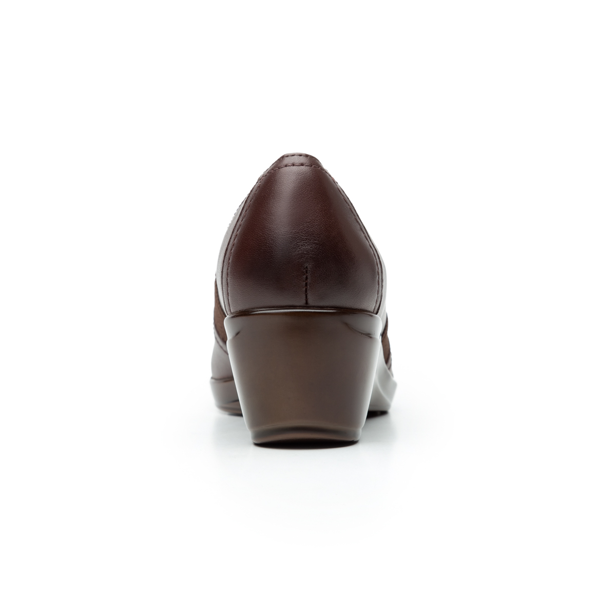 Zapato De Confort Flexi Con Cuña De Alto Brillo Para Mujer - Estilo 45211 Madera