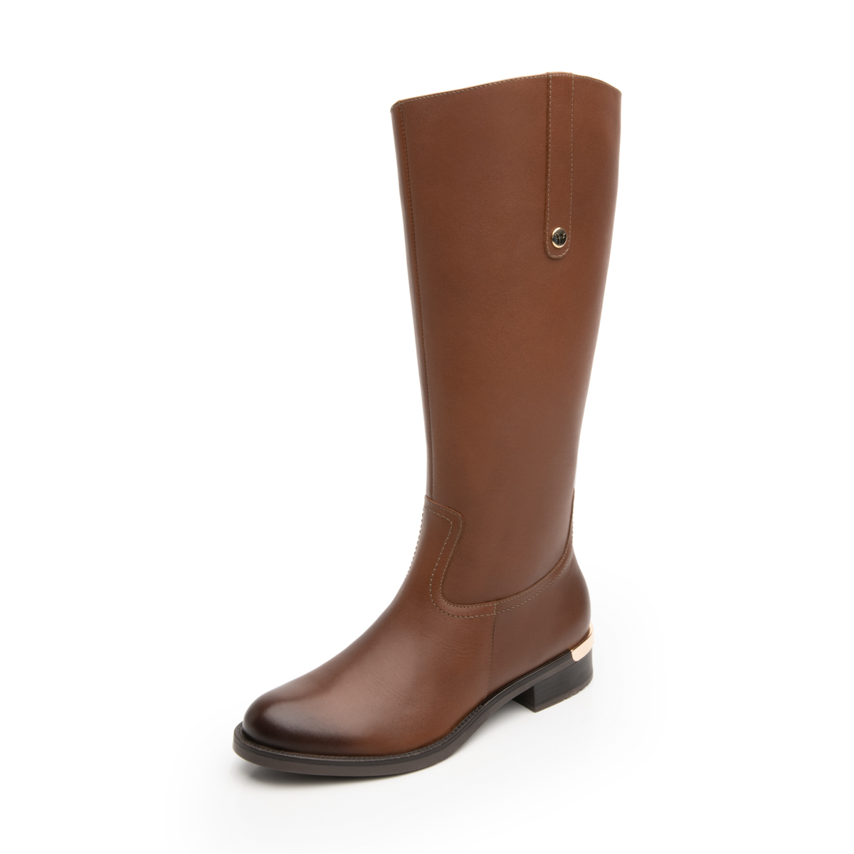 Bota Hípica Flexi para Mujer con Diseño Contemporáneo Estilo 46626 Whisky