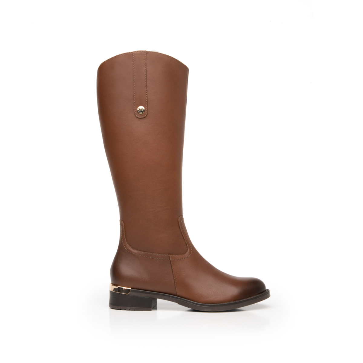 Bota Hípica Flexi para Mujer con Diseño Contemporáneo Estilo 46626 Whisky