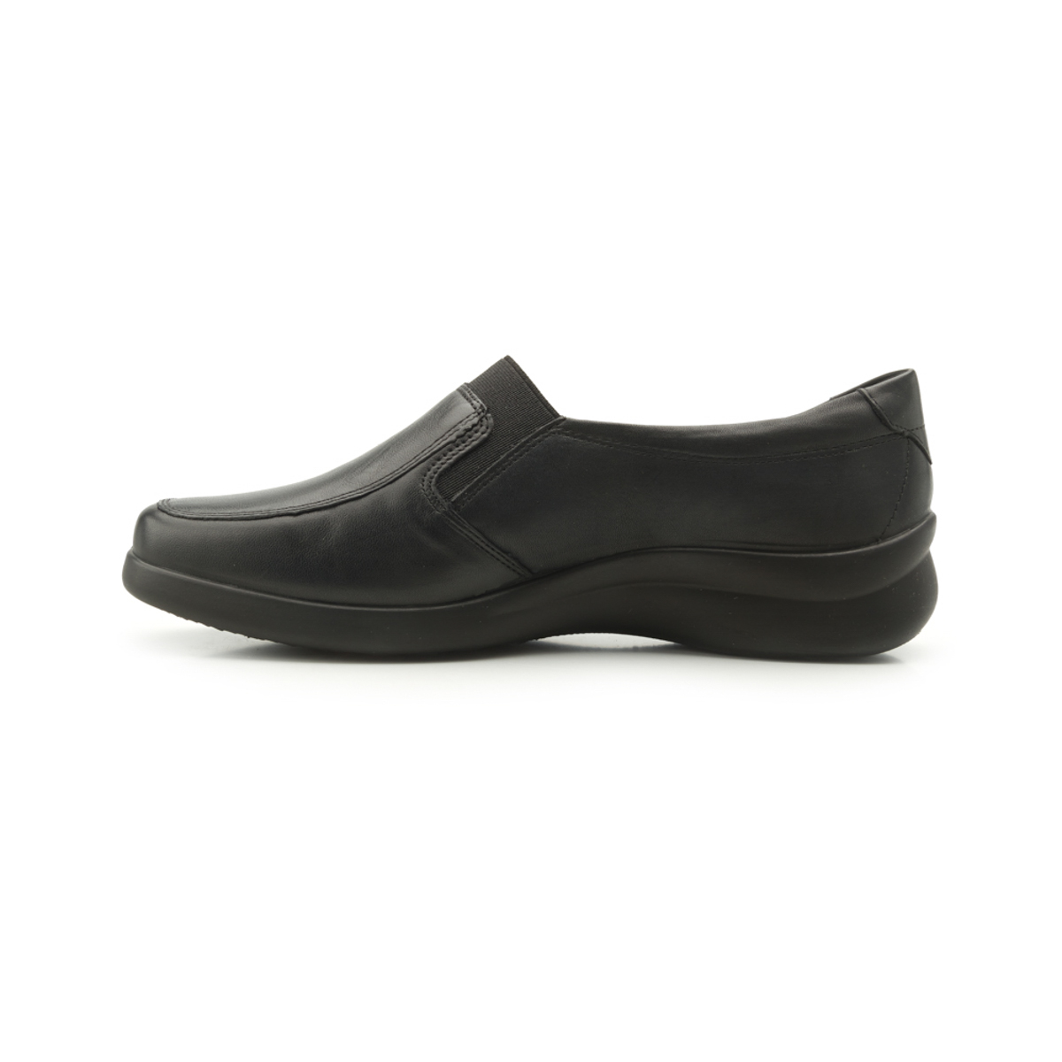 Flat Casual Flexi Con Autoajuste Para Mujer - Estilo 48302 Negro