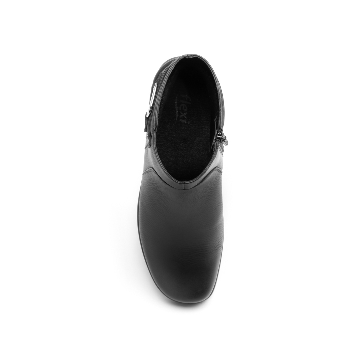 Botín Con Herraje Flexi para Mujer con Plantilla Removible Estilo 48328 Negro