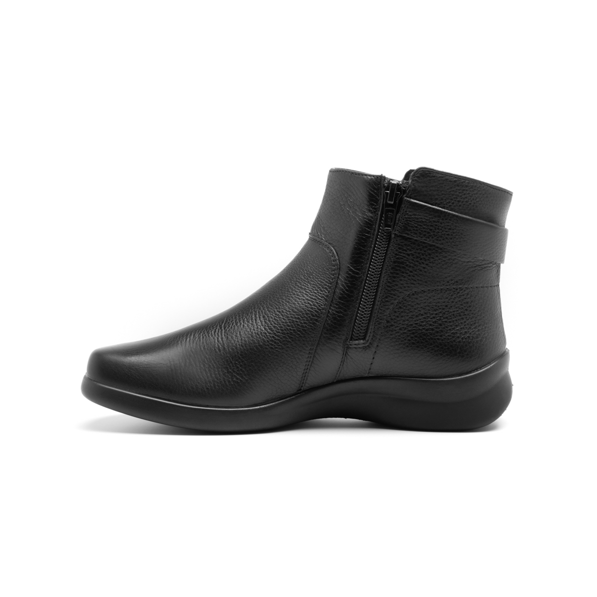Botín Con Herraje Flexi para Mujer con Plantilla Removible Estilo 48328 Negro