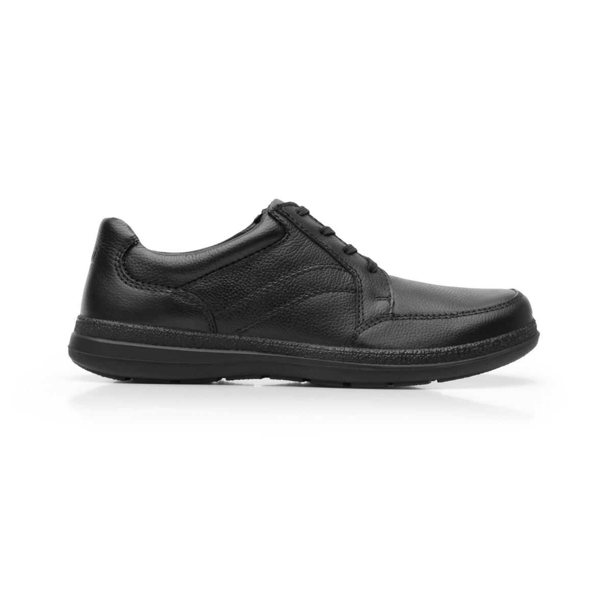 Zapato Casual Para De Servicio/Clínico Flexi Con Piel Graneada Para Hombre - Estilo 50607 Negro