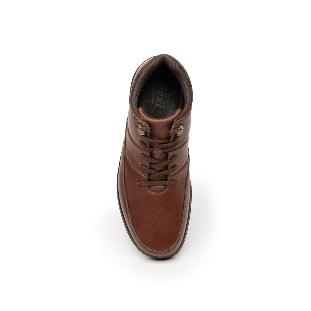 Zapato Choclo Flexi para Hombre con Agujetas Estilo 50811 Brandy