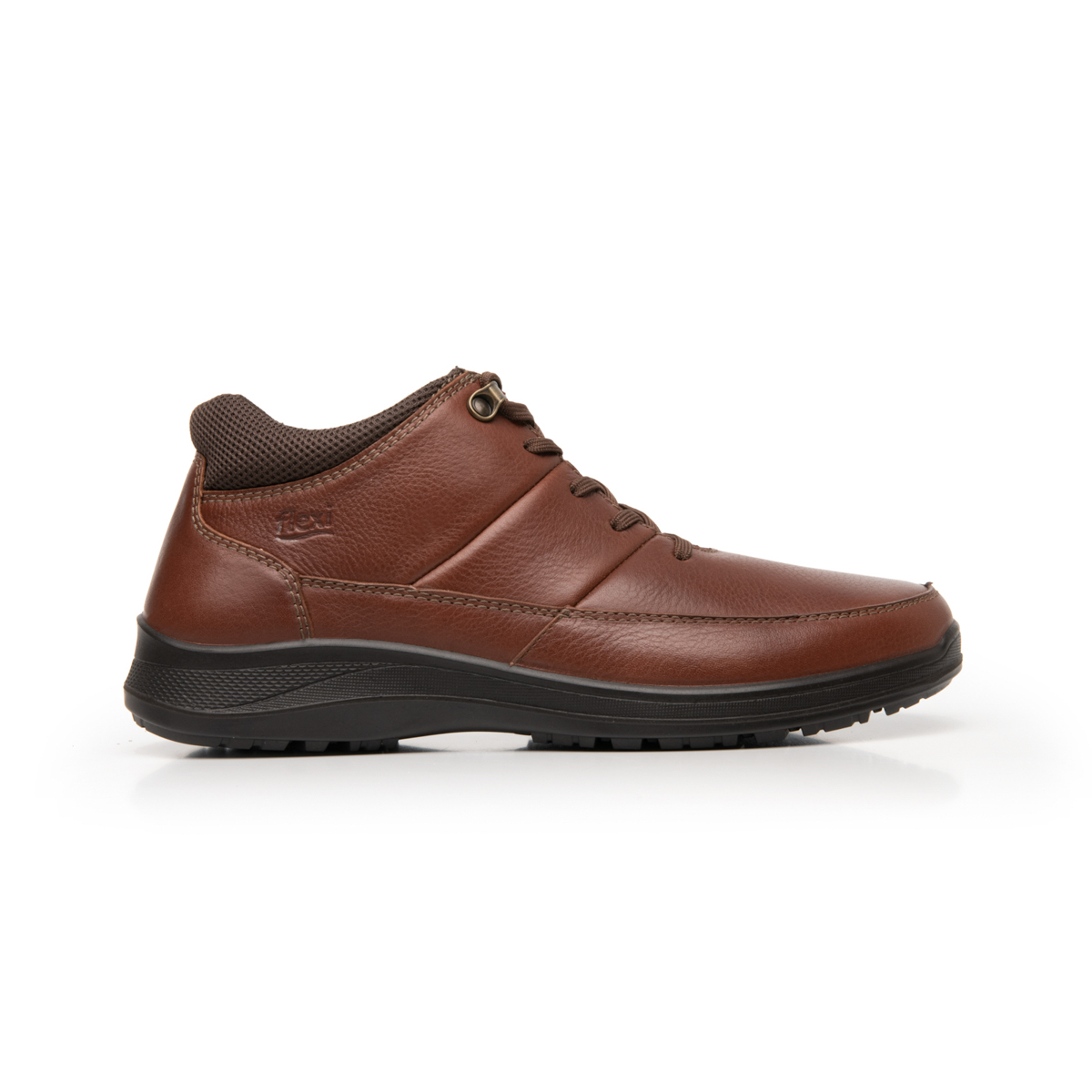 Zapato Choclo Flexi para Hombre con Agujetas Estilo 50811 Brandy