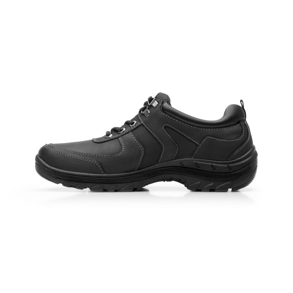 Zapato Para Outdoor Flexi Country Con Combinación De Texturas Para Hombre - Estilo 66513 Negro