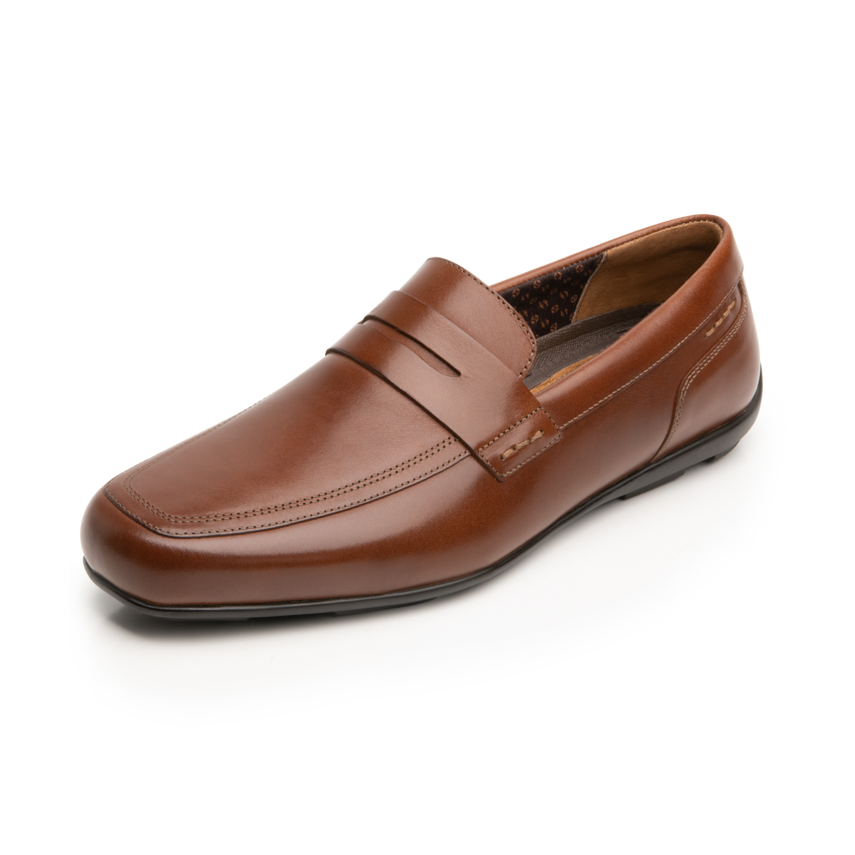 Loafer Clásico Antifaz Flexi para Hombre Estilo 68617 Tan