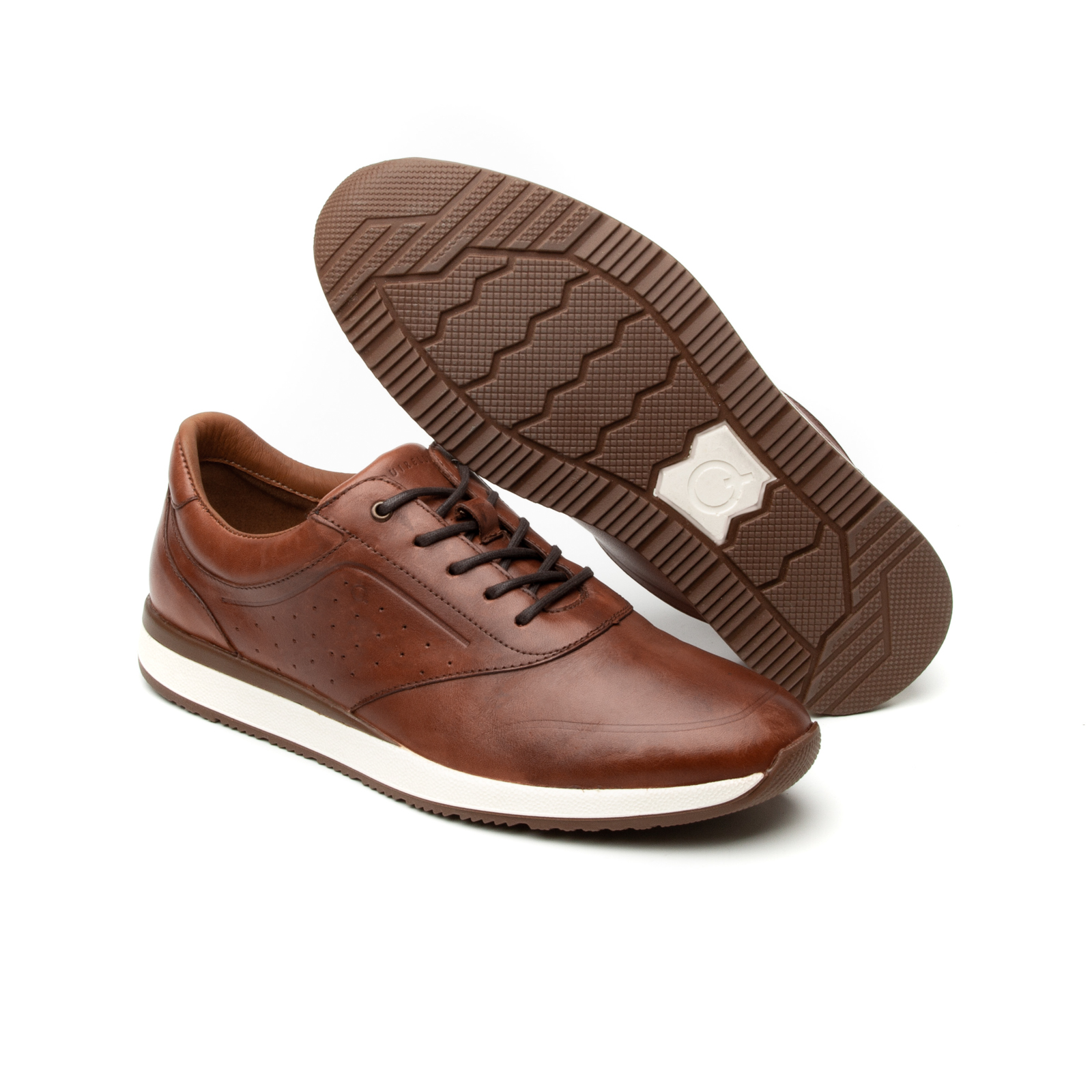 Sneaker Urbano Quirelli para Hombre con plantilla hexafoam Estilo 700605 Brandy