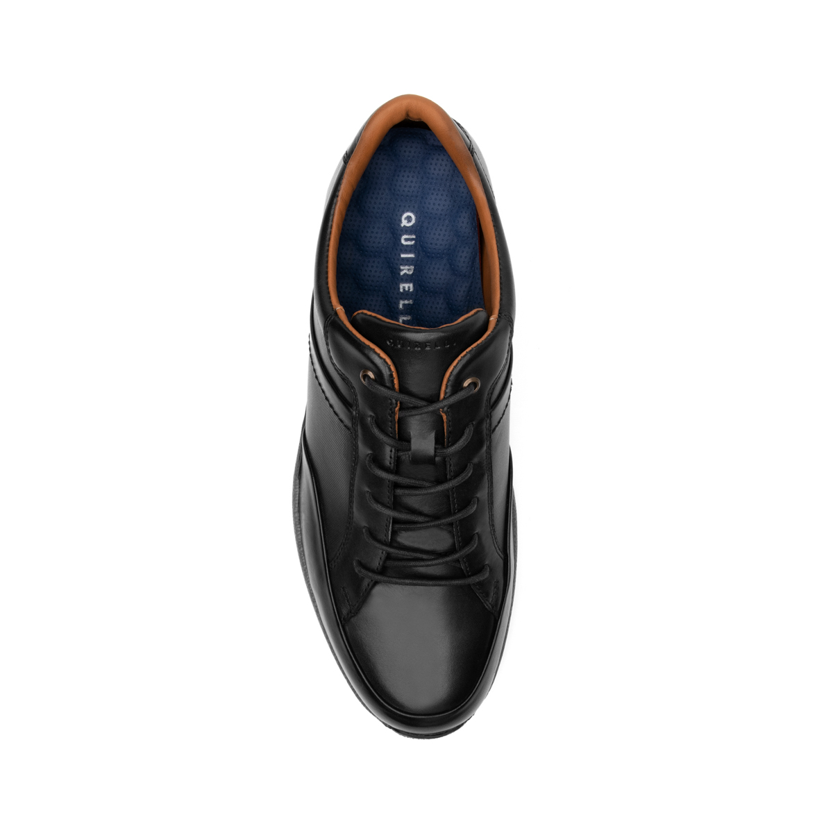 Sneaker Urbano Floreta Quirelli para Hombre con Plantilla Exafoam Estilo 700606 Negro