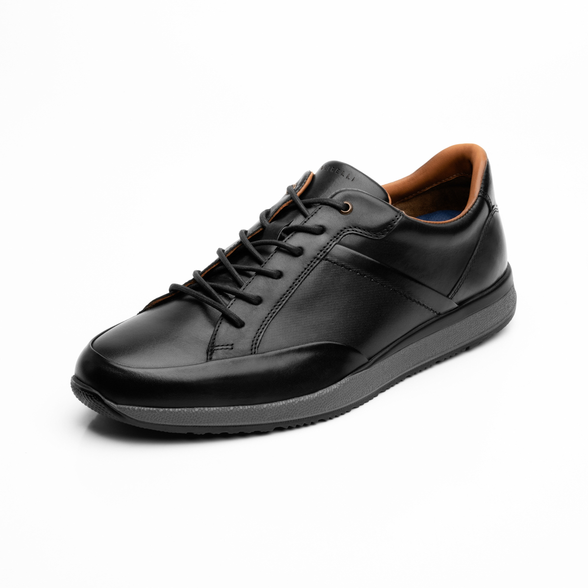 Sneaker Urbano Floreta Quirelli para Hombre con Plantilla Exafoam Estilo 700606 Negro