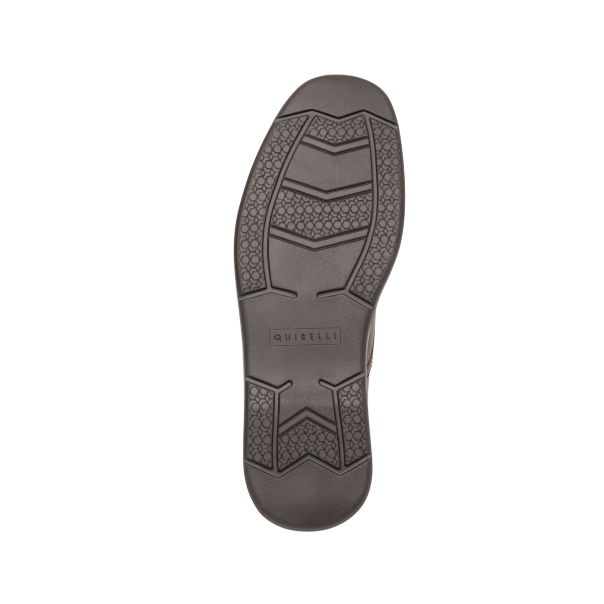 Zapato Choclo Quirelli para Hombre con corte acojinado Estilo 700902 Café