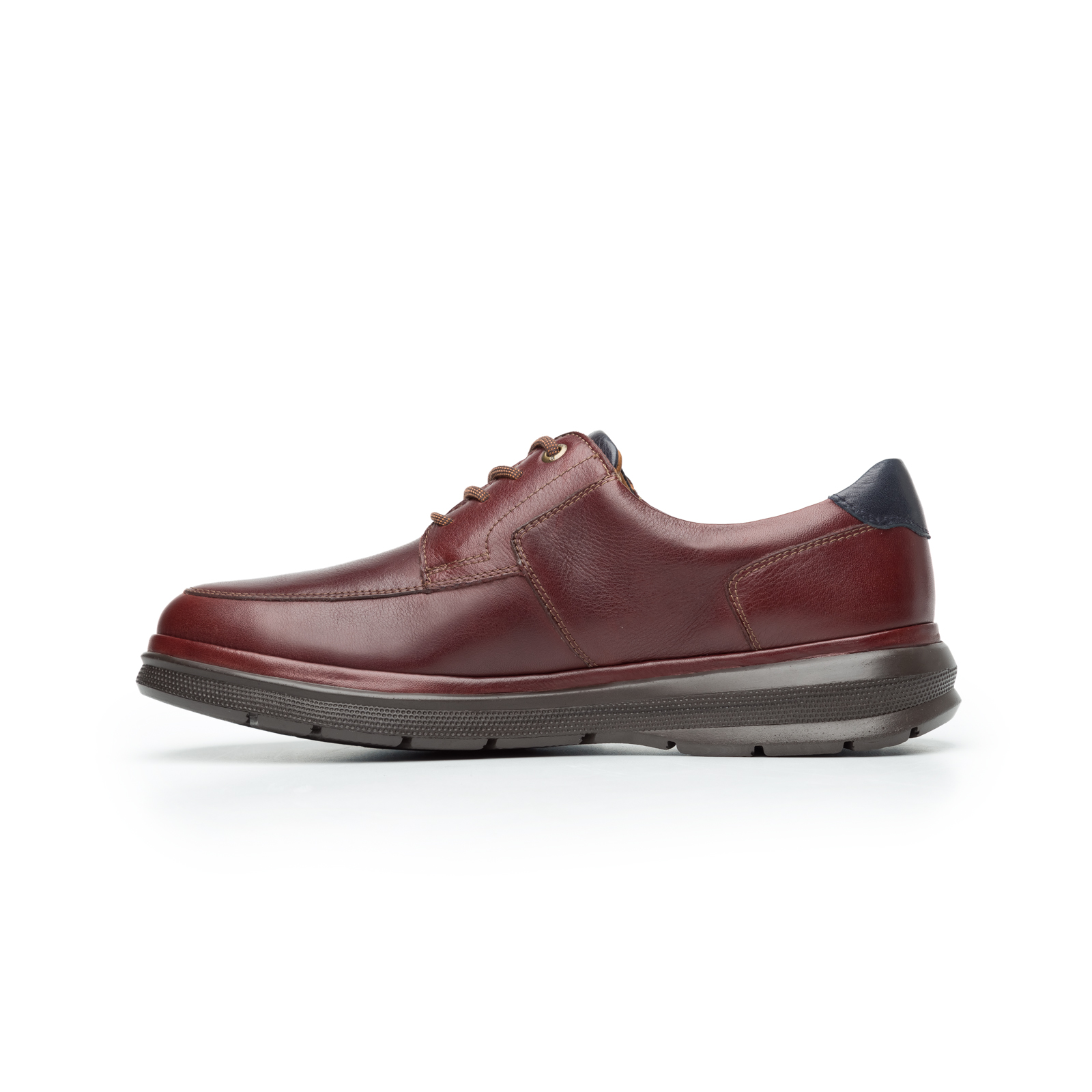 Zapato Casual Urbano Quirelli Con Corte Acojinado Para Hombre - Estilo 701201 Chocolate