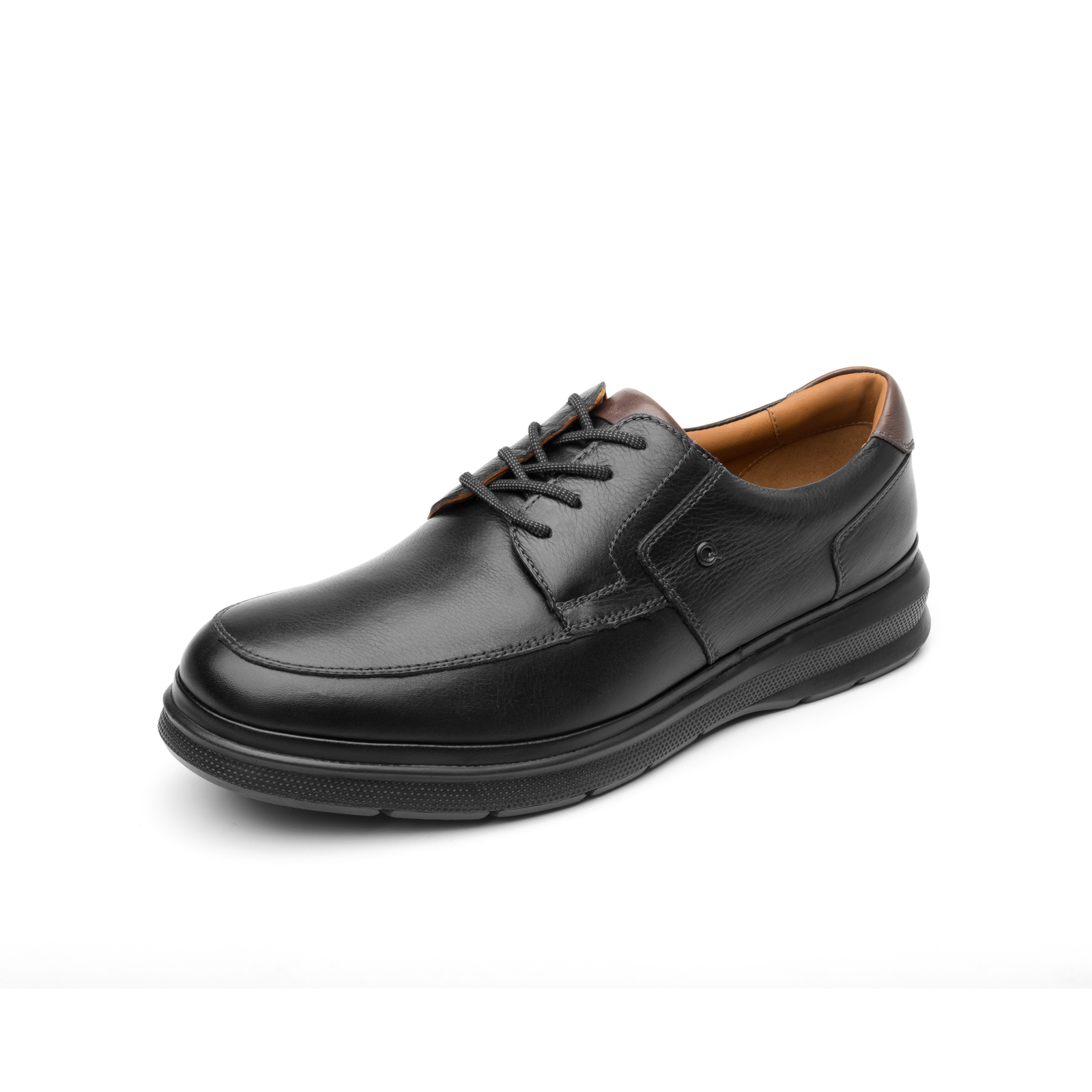 Zapato Casual Urbano Quirelli Con Corte Acojinado Para Hombre - Estilo 701201 Negro