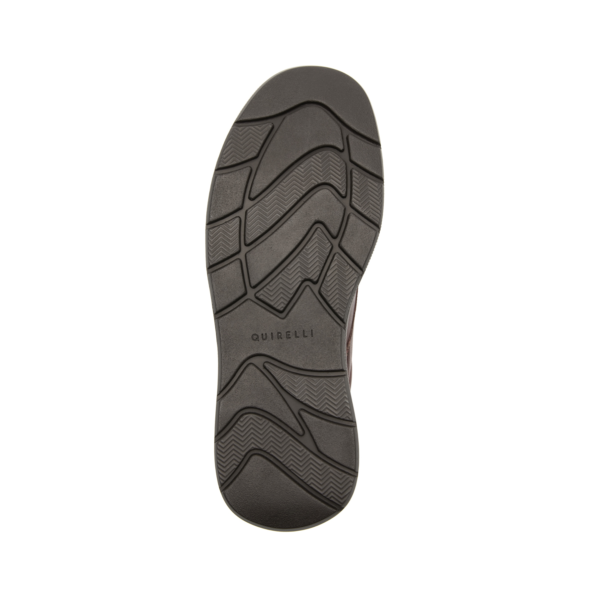 Calzado Con Velcro Quirelli para Hombre con Corte Acojinado Estilo 701210 Dark Brown