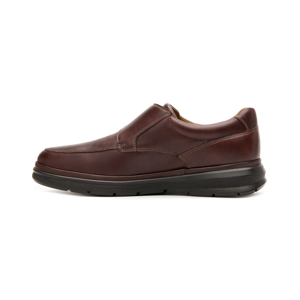 Calzado Con Velcro Quirelli para Hombre con Corte Acojinado Estilo 701210 Dark Brown