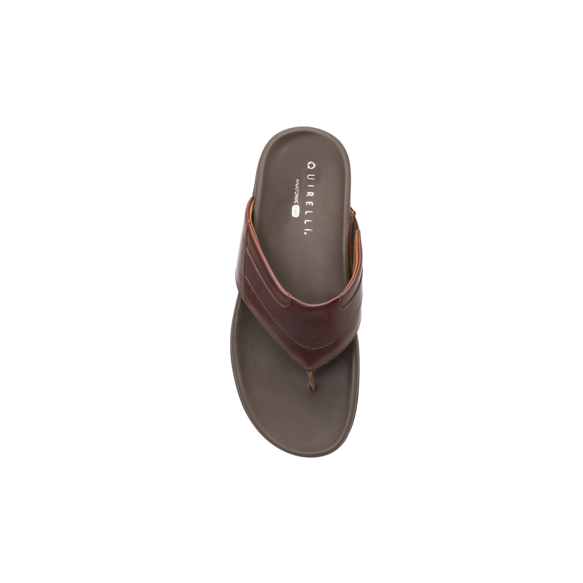 Sandalia De Playa Quirelli Con Corte Acojinado - Quirelli Para Hombre - Estilo 701401 Vino