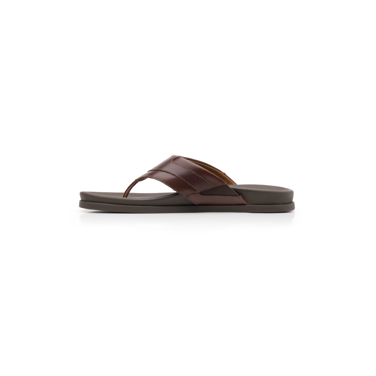 Sandalia De Playa Quirelli Con Corte Acojinado - Quirelli Para Hombre - Estilo 701401 Vino