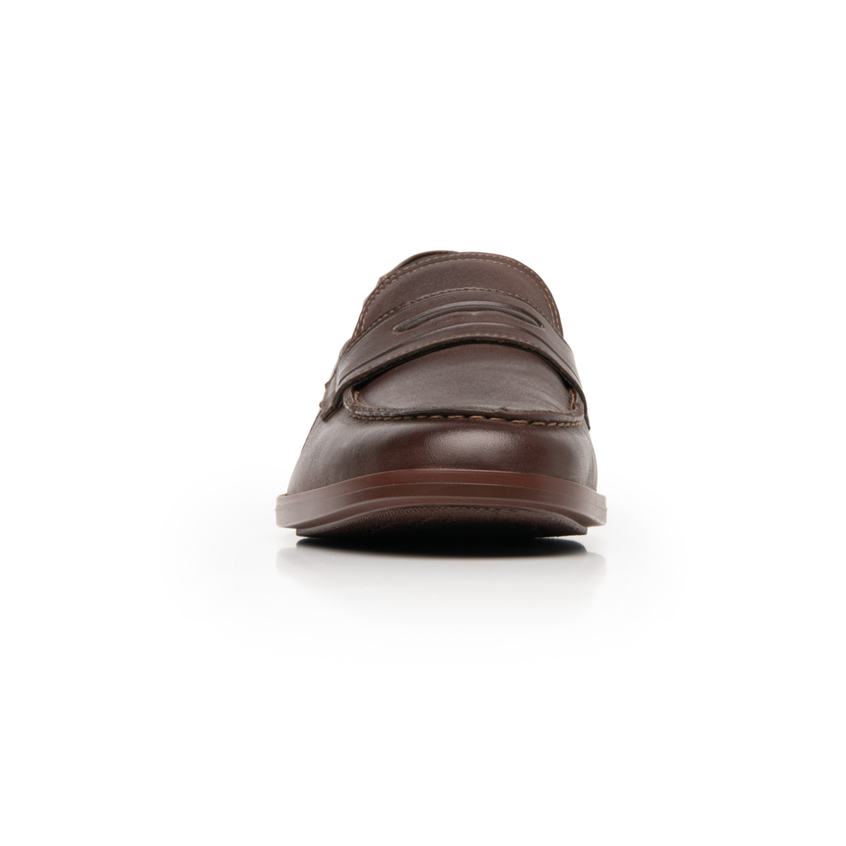 Mocasín De Vestir Quirelli para Hombre con detalle de antifaz Estilo 702401 Chocolate
