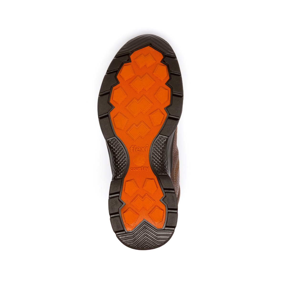 Bota Para Outdoor Flexi Country Con Sistema De Mejor Agarre Para Hombre - Estilo 77802 Chocolate