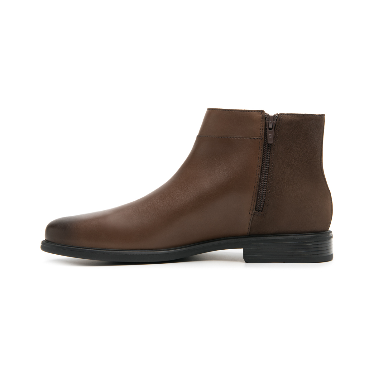 Bota De Vestir Quirelli para Hombre con 100% Piel Estilo 88515 Chocolate