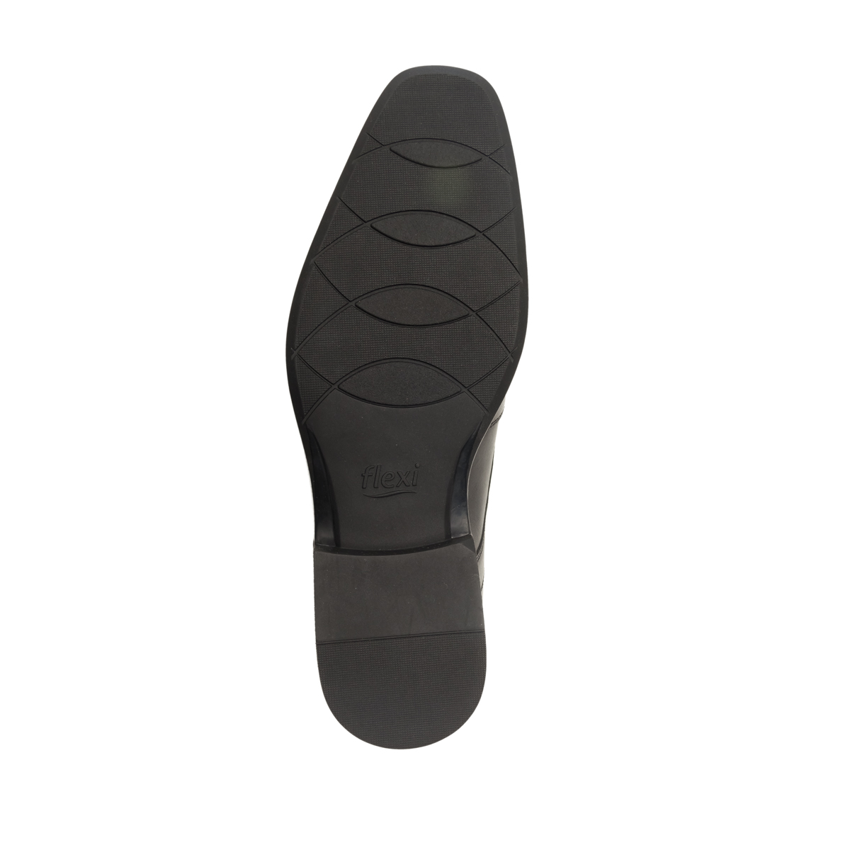 Zapato De Vestir Para Oficina Flexi Con Puntera Afilada Para Hombre - Estilo 90701 Negro
