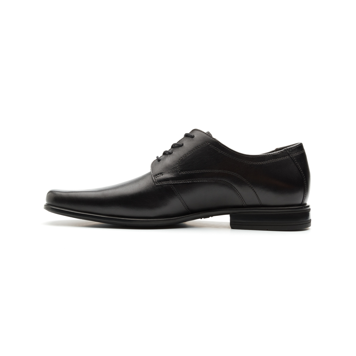 Zapato De Vestir Para Oficina Flexi Con Puntera Afilada Para Hombre - Estilo 90701 Negro