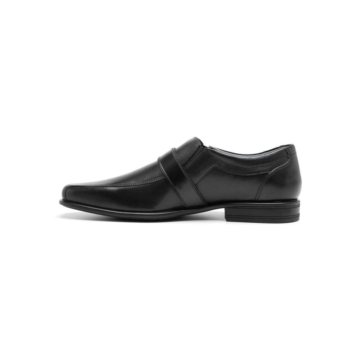Zapato Mocasín Flexi para Hombre con Hebilla Frontal Estilo 90712 Negro