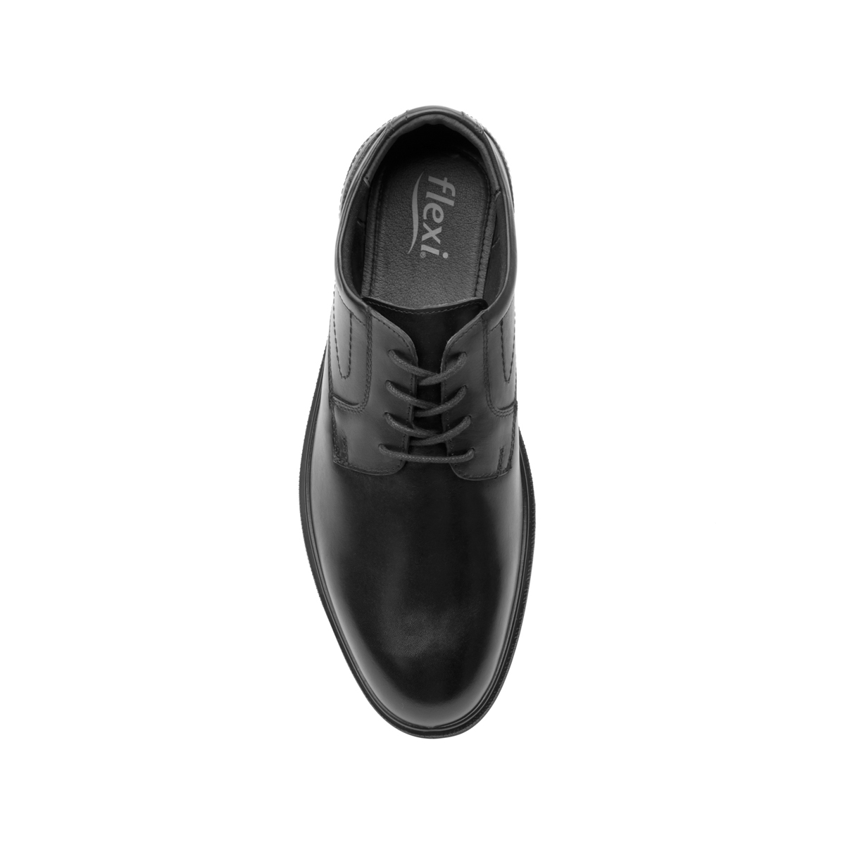 Zapato De Vestir Urbano Flexi Con Puntera Ovalada Para Hombre - Estilo 91407 Negro